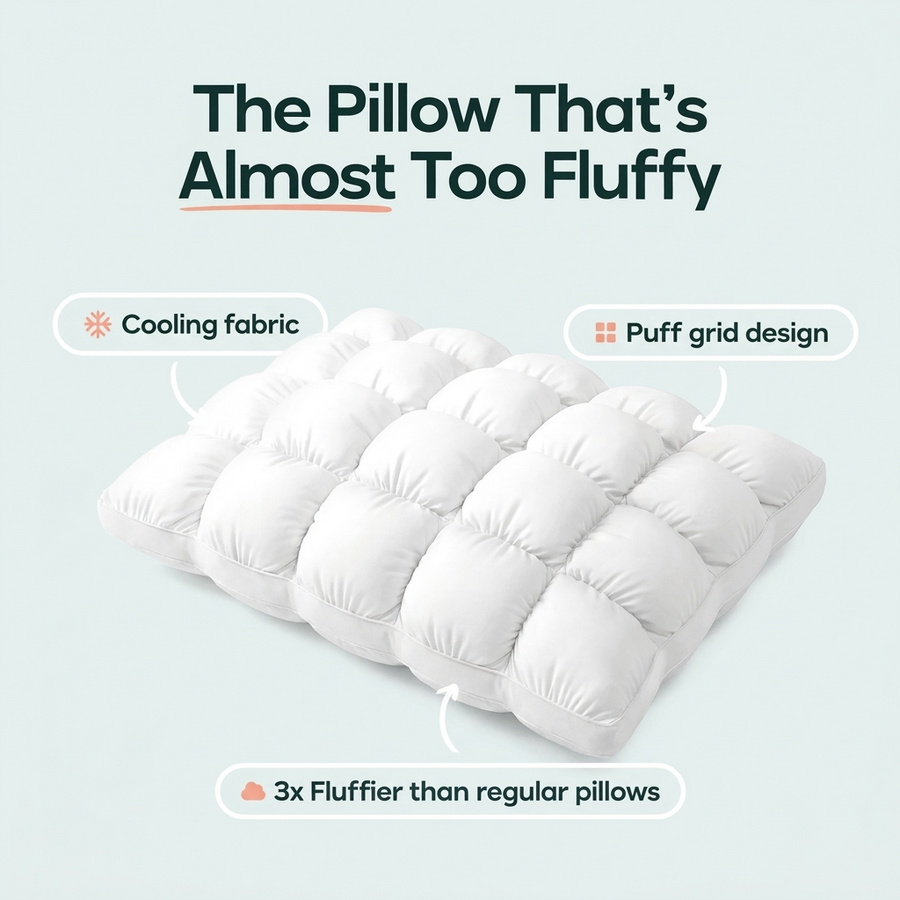 Hotel Puff Pillow