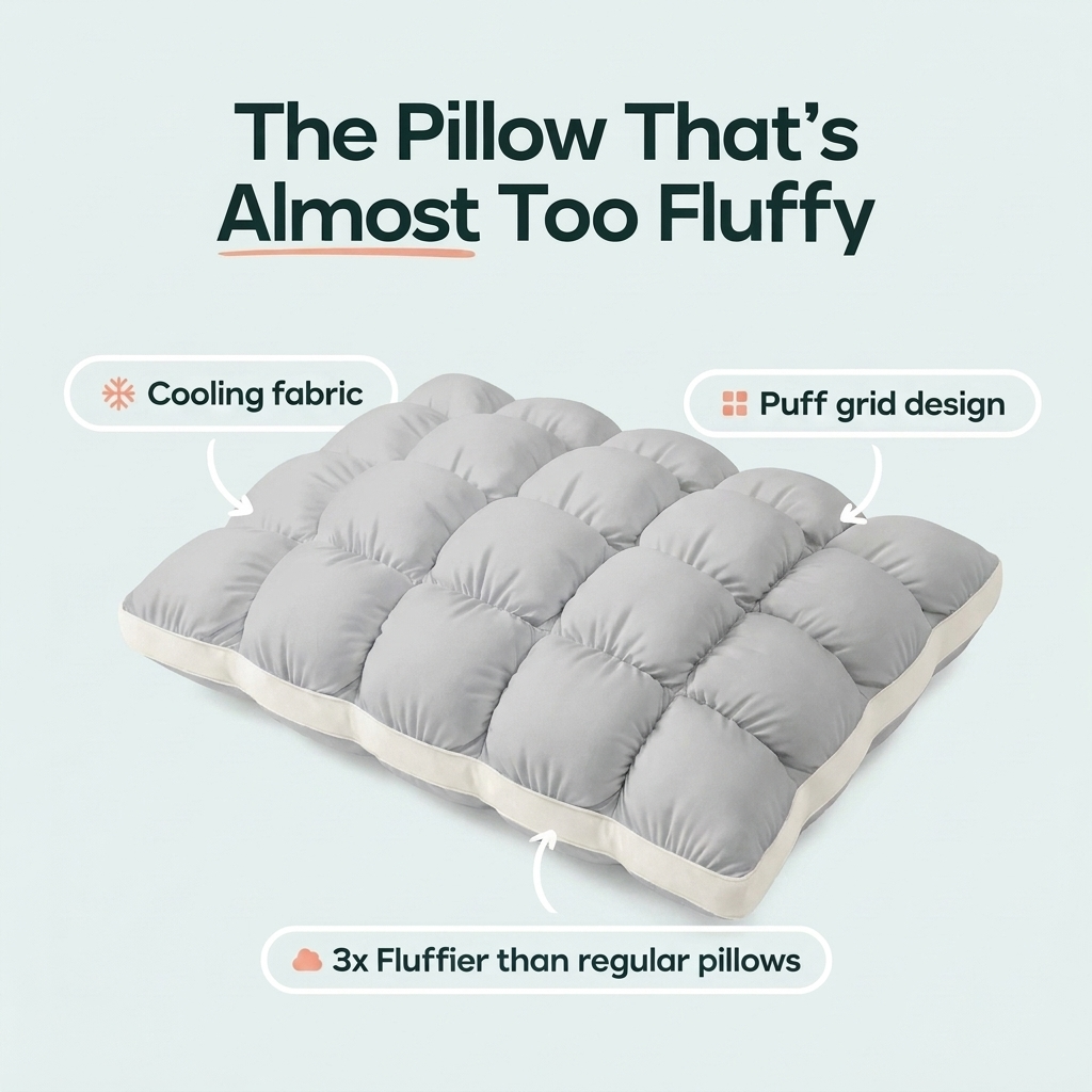 Hotel Puff Pillow
