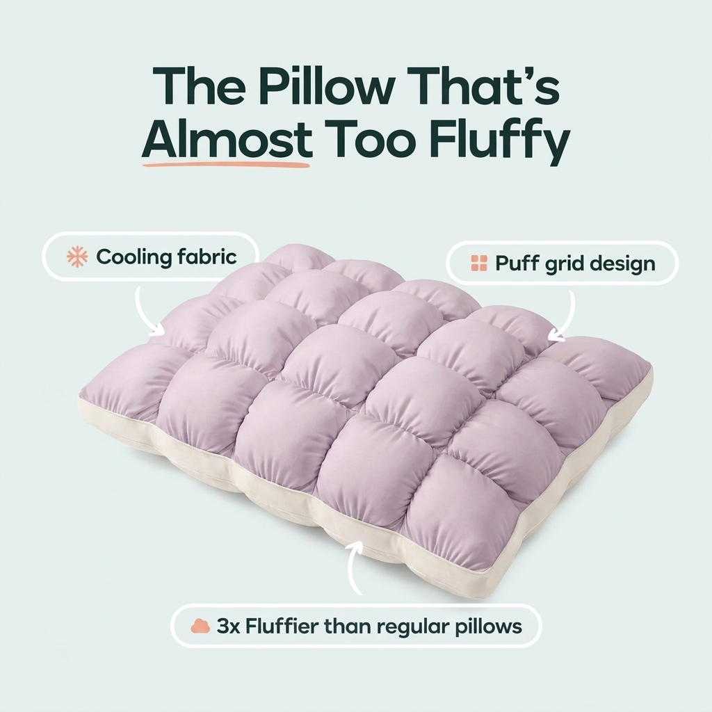 Hotel Puff Pillow